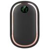 2 Colors Options -- 1Pc Rechargeable Hand Warmer Electric Hand Heater Portable Reusable Pocket Warmer Power Bank With Digital Display Sunset Ligh