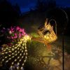 Solar Garden Lights Outdoor Decoration, Metal Solar Watering Can Lights Outdoor Waterproof, Small Patio Light Yard Lawn Pathway Decor, Gardening